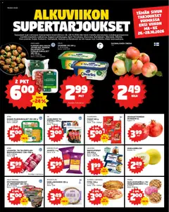 Kaupan Tokmanni Tokmanni Ruokasanomat esikatselu, voimassa 26/10/2026