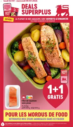 Voorbeeld van Delhaize Folder de la semaine 27 van winkel Delhaize geldig vanaf 02/07/2026