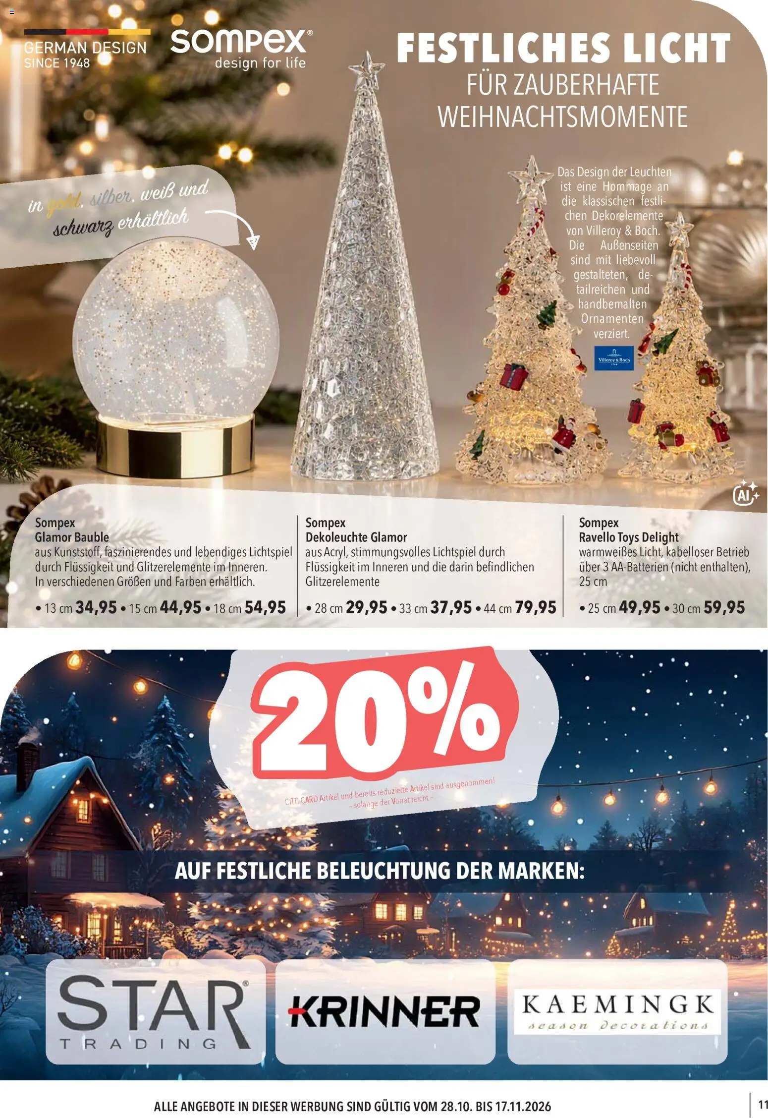 Vorschau von dem Prospekt des Geschäftes CITTI Markt, gültig ab dem 28.10.2026