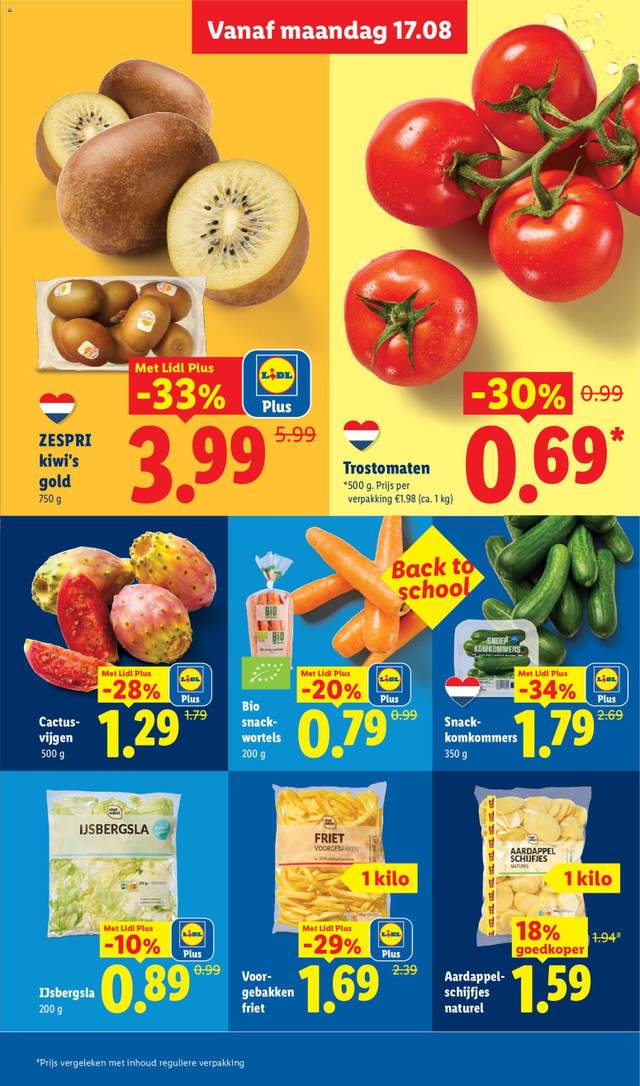 Nieuwe Lidl folder vanaf 17-08