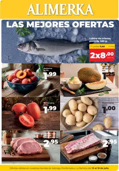 Vista previa del folleto de la tienda Alimerka válido desde el 13/07/2026 