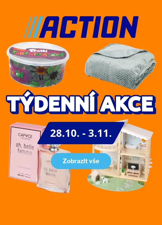 Náhled letáku Action Nabídka produktů - Týdenní akce od 28.10.2026