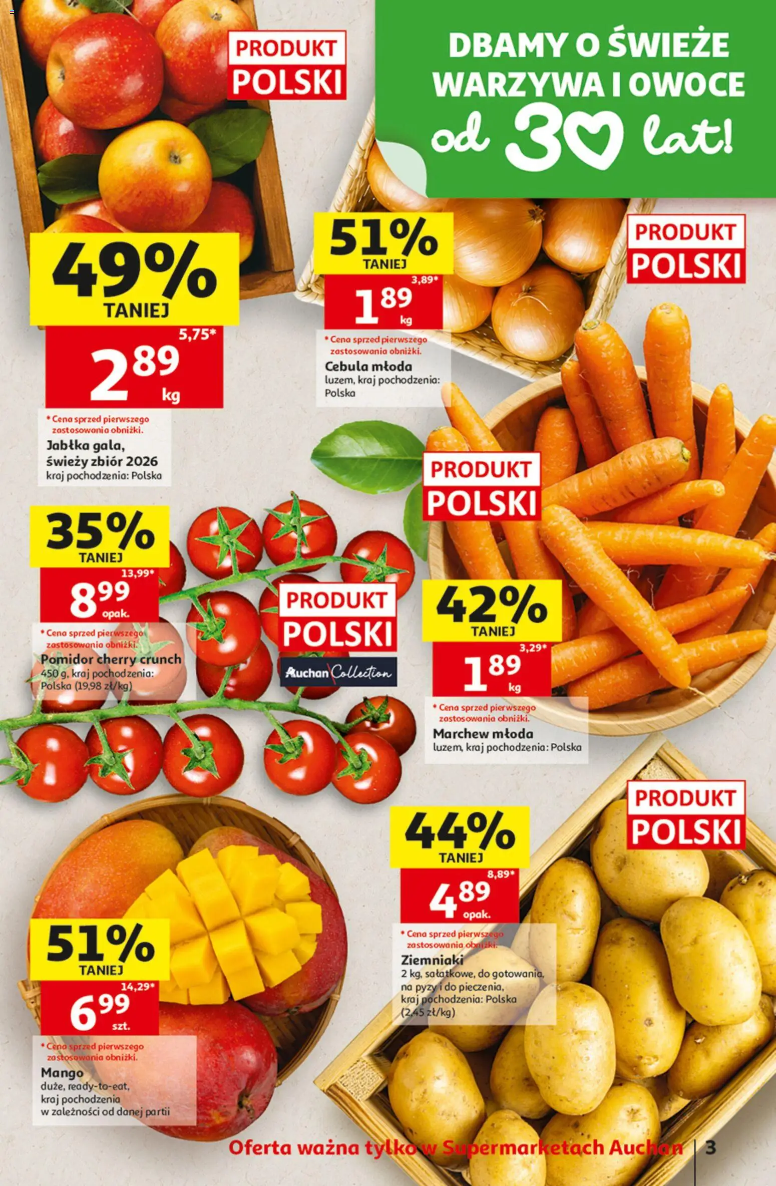 Pogląd gazetki "Auchan gazetka" ze sklepu Auchan ważnej od 24.09.2026