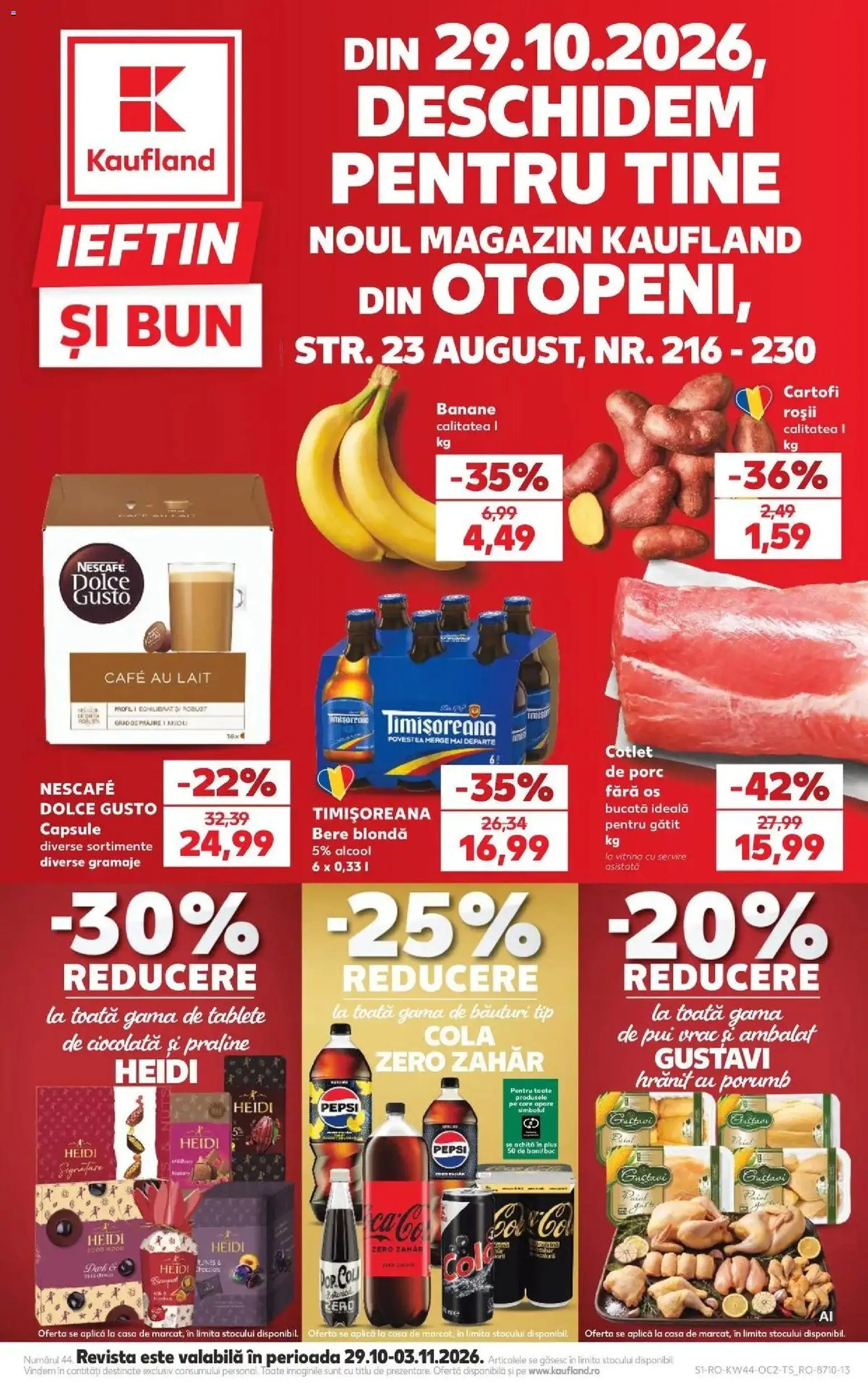 Catalog Kaufland de la 28.10.2026 - Revista "Kaufland Comarnic" - Pagină 1