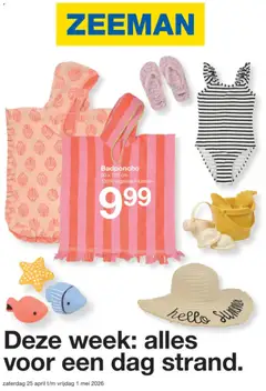 Voorbeeld van Zeeman Folder van winkel Zeeman geldig vanaf 25/04/2026