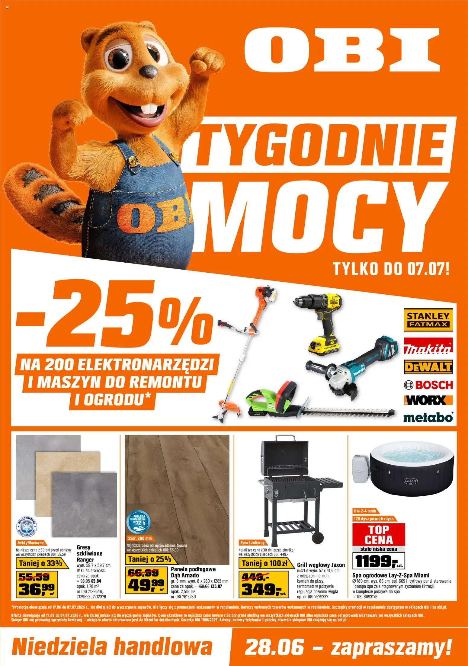 Pogląd gazetki "OBI gazetka" ze sklepu OBI ważnej od 17.06.2026