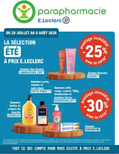 Prévisualisation de E.Leclerc Prospectus Eté du magasin E.Leclerc formulaire valide 28/07/2026