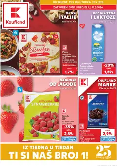 Pregled letka Slavonski Brod trgovine Kaufland vrijedi od 13.05.2026