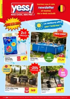 Voorbeeld van yess! Publicité van winkel yess! geldig vanaf 22/05/2026