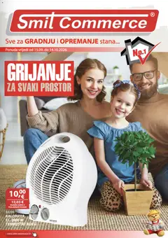Pregled letka Smit Commerce Katalog trgovine Smit Commerce vrijedi od 15.09.2026