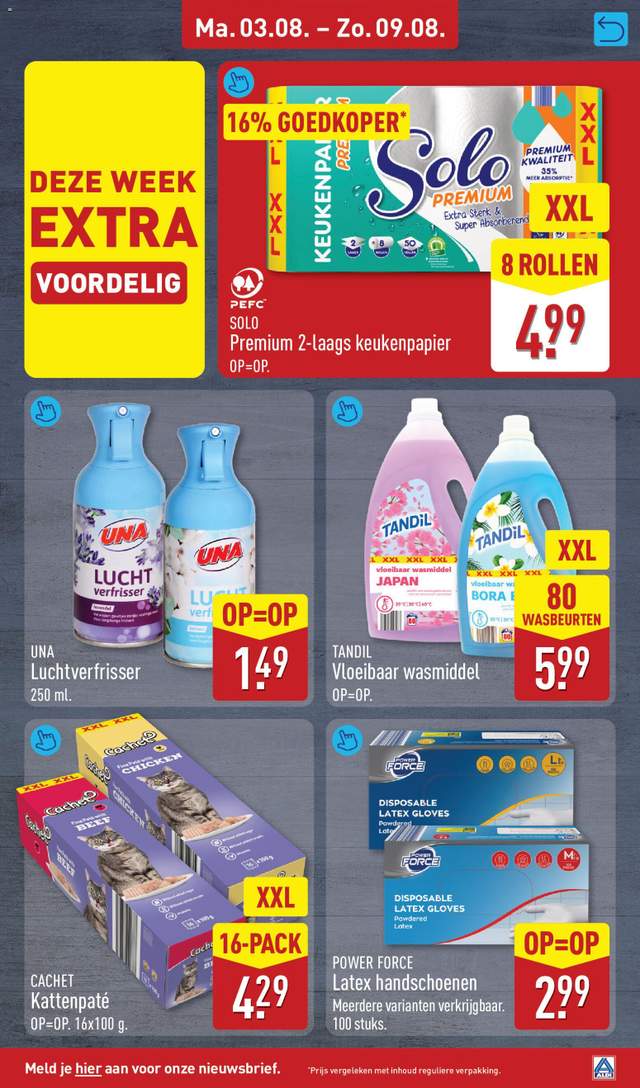 Nieuwe Aldi folder vanaf 03-08