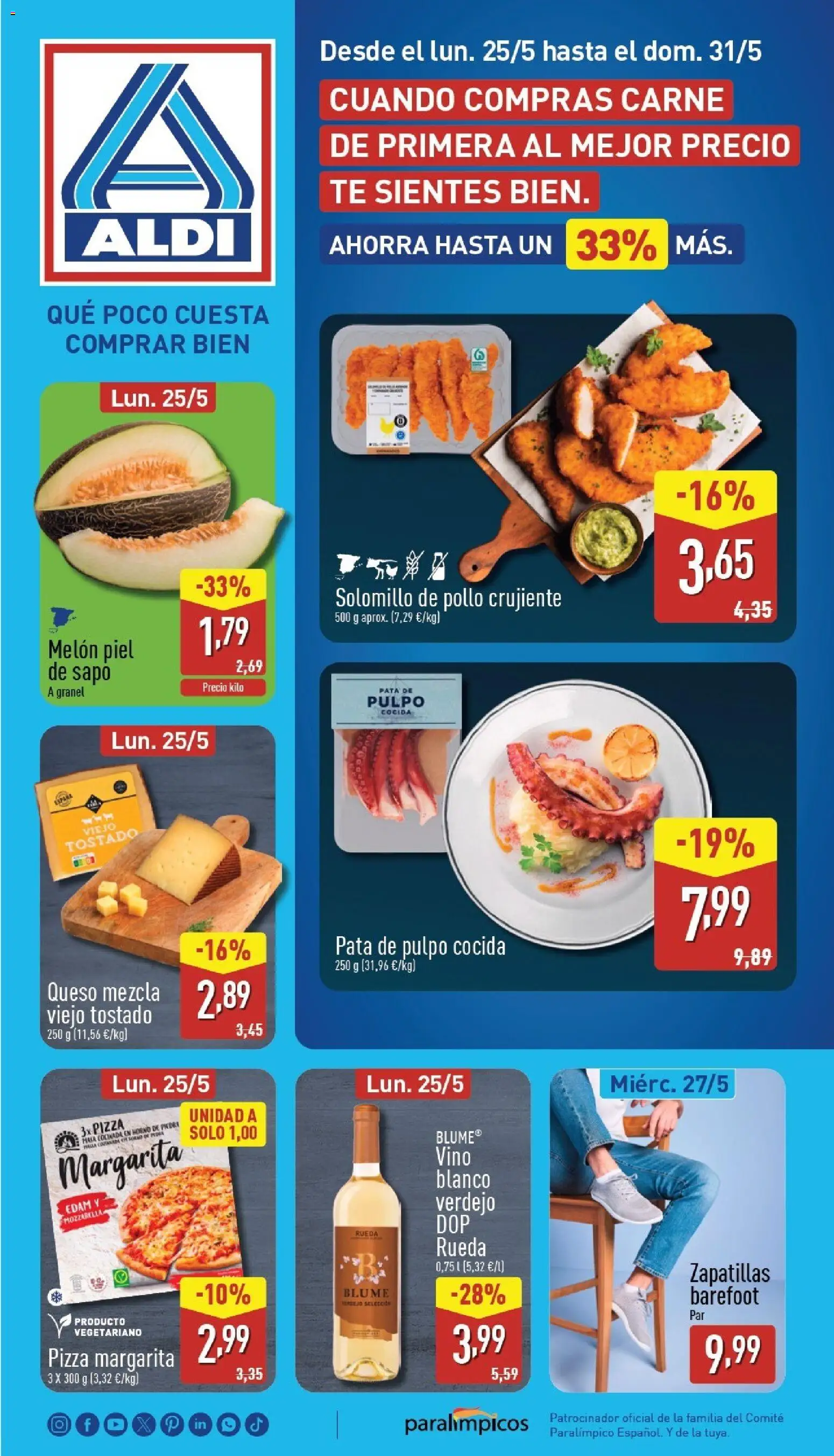 Vista previa del folleto de la tienda Aldi válido desde el 25/05/2026 