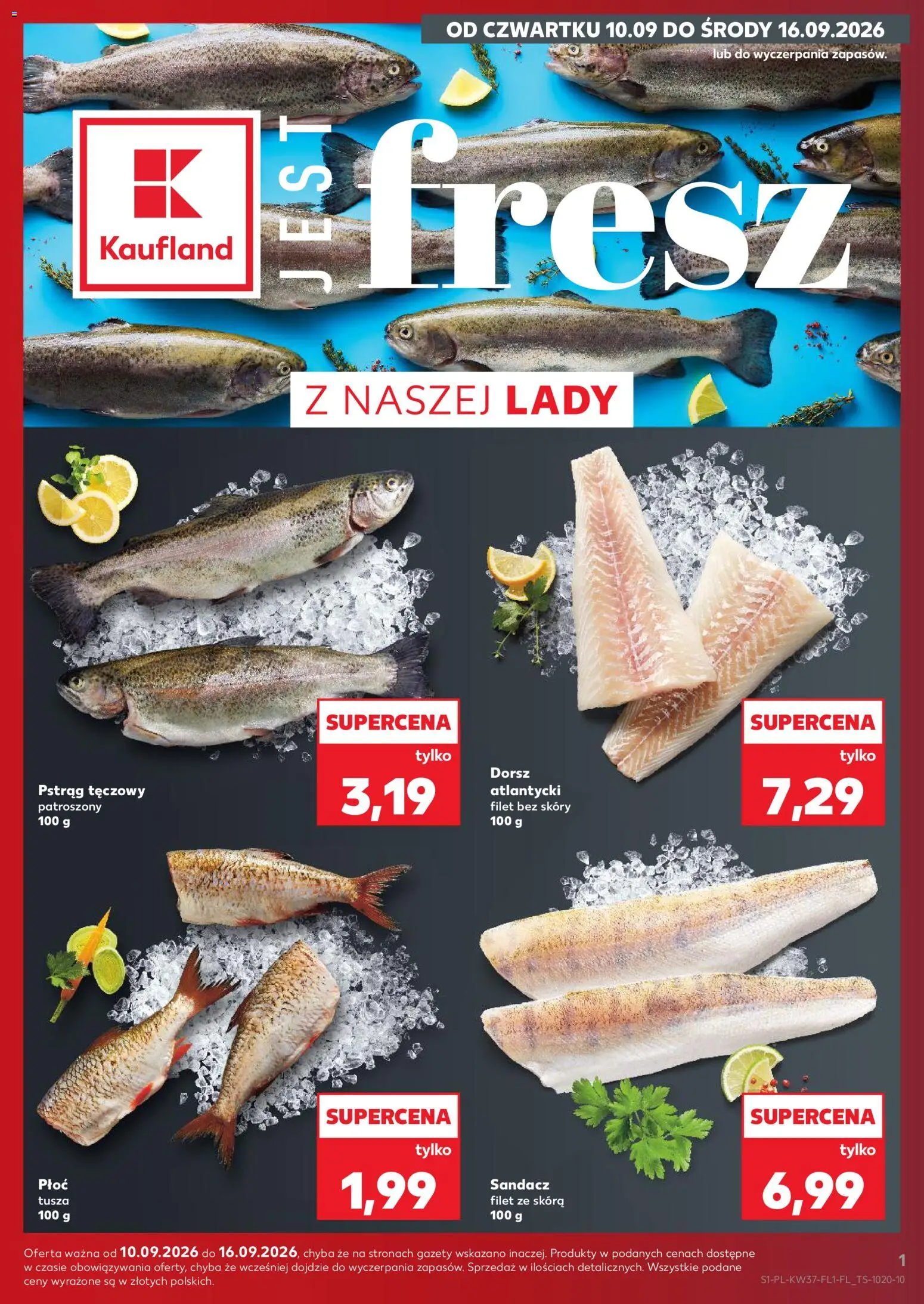 Náhled nabídky: Kaufland Polsko Kaufland Polsko leták - Jest fresz platný od 10.09.2026