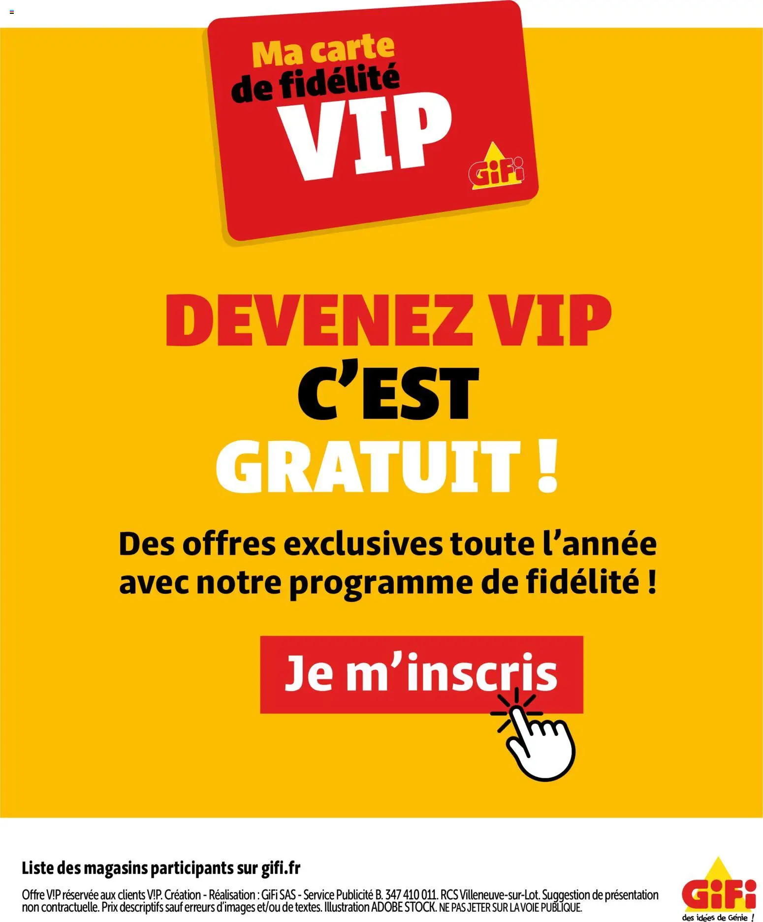 Prévisualisation de GiFi catalogue du magasin GiFi formulaire valide 01/09/2026