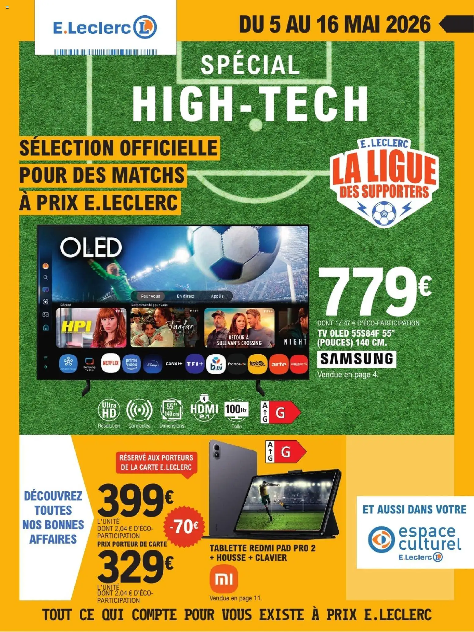 Prévisualisation de E.Leclerc Spécial High-Tech du magasin E.Leclerc formulaire valide 05/05/2026