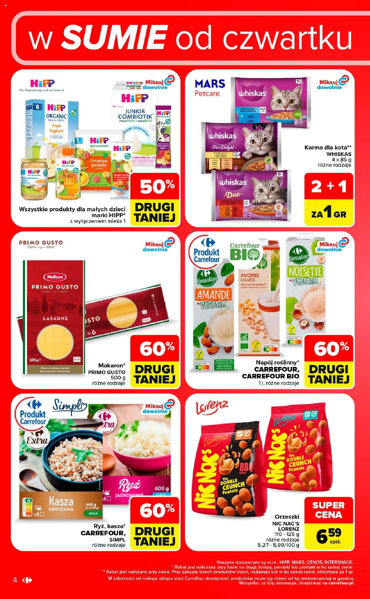 Pogląd gazetki "Carrefour gazetka - Weekend okazji" ze sklepu Carrefour ważnej od 24.09.2026