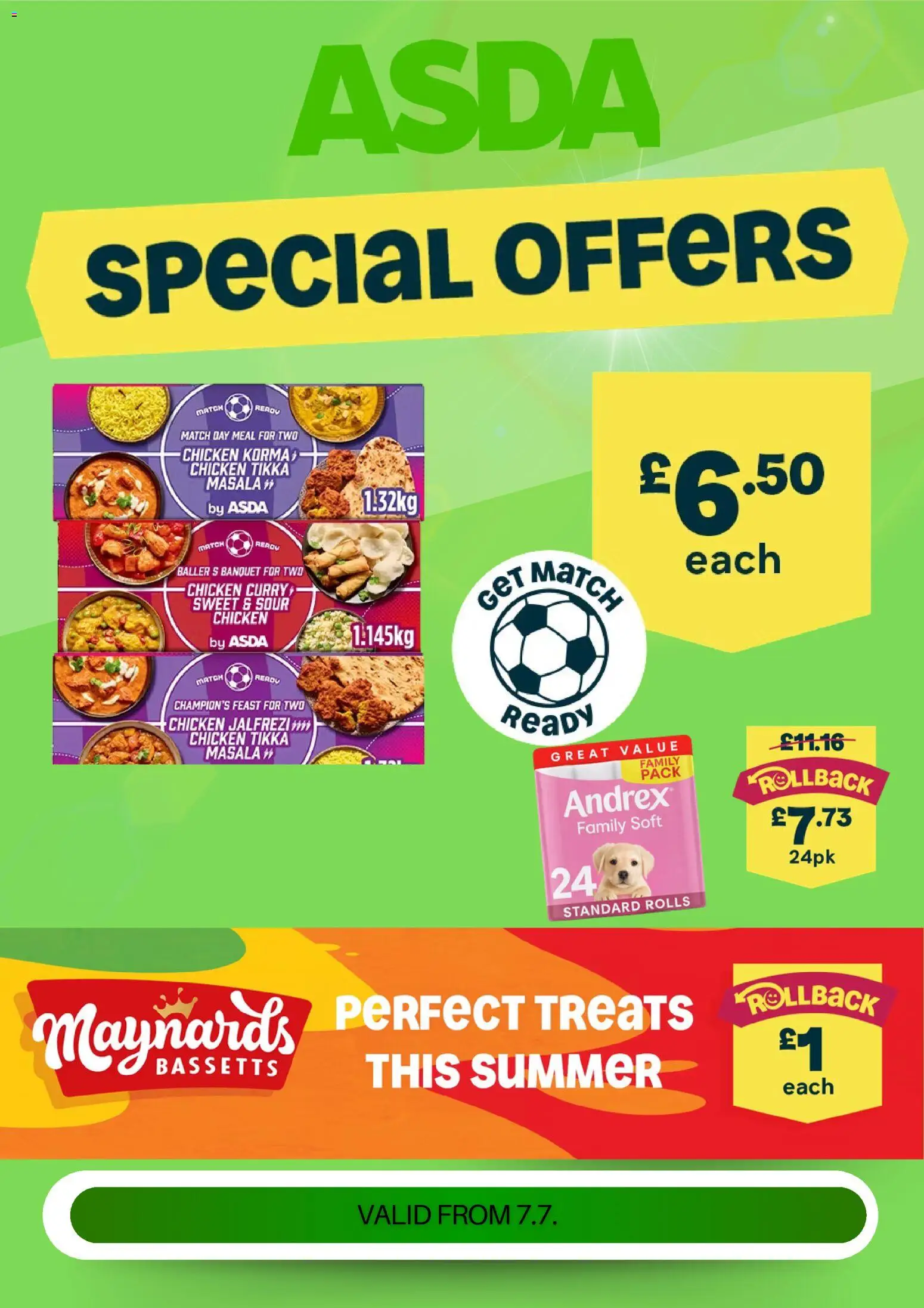 Preview of Asda Weekly offers Asda valid from 07/07/2026