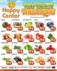 Happy Center Happy Center - Manav 02.09.2026 - Broşürünün önizlemesi