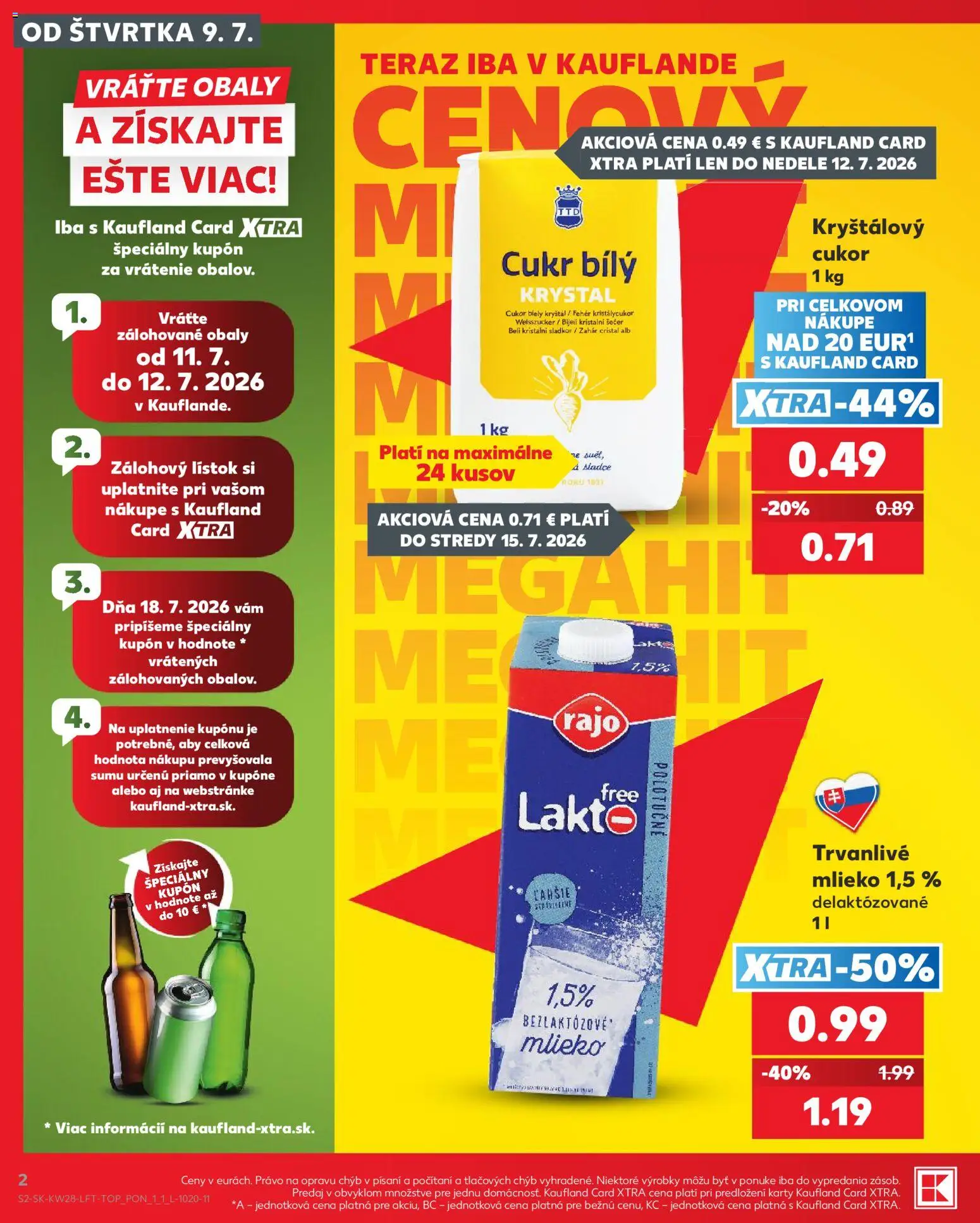 Náhľad Kaufland letáku platného od 09.07.2026