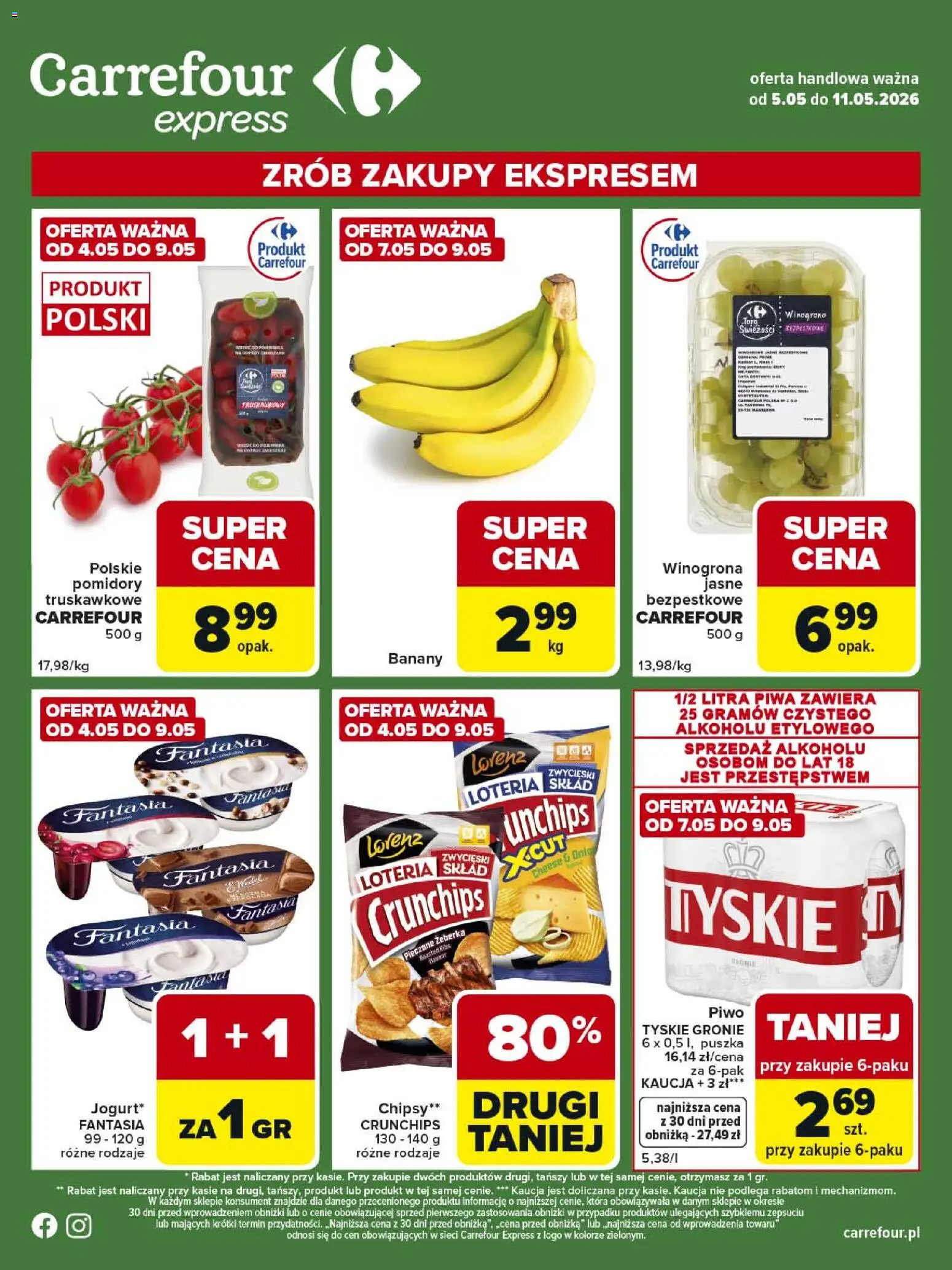 Pogląd gazetki "Carrefour gazetka - Express" ze sklepu Carrefour ważnej od 05.05.2026