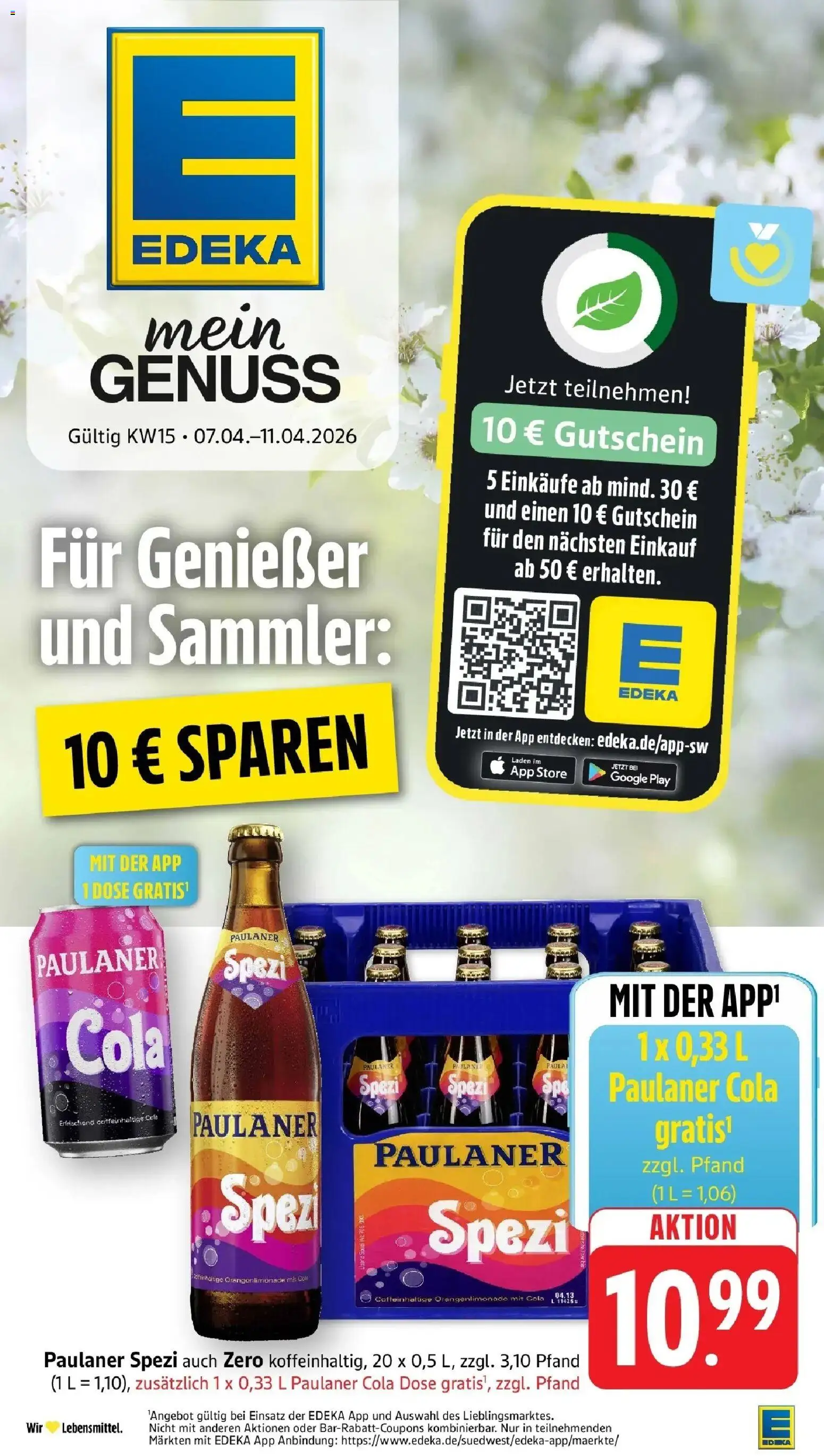 Vorschau von dem Prospekt des Geschäftes E center, gültig ab dem 05.04.2026