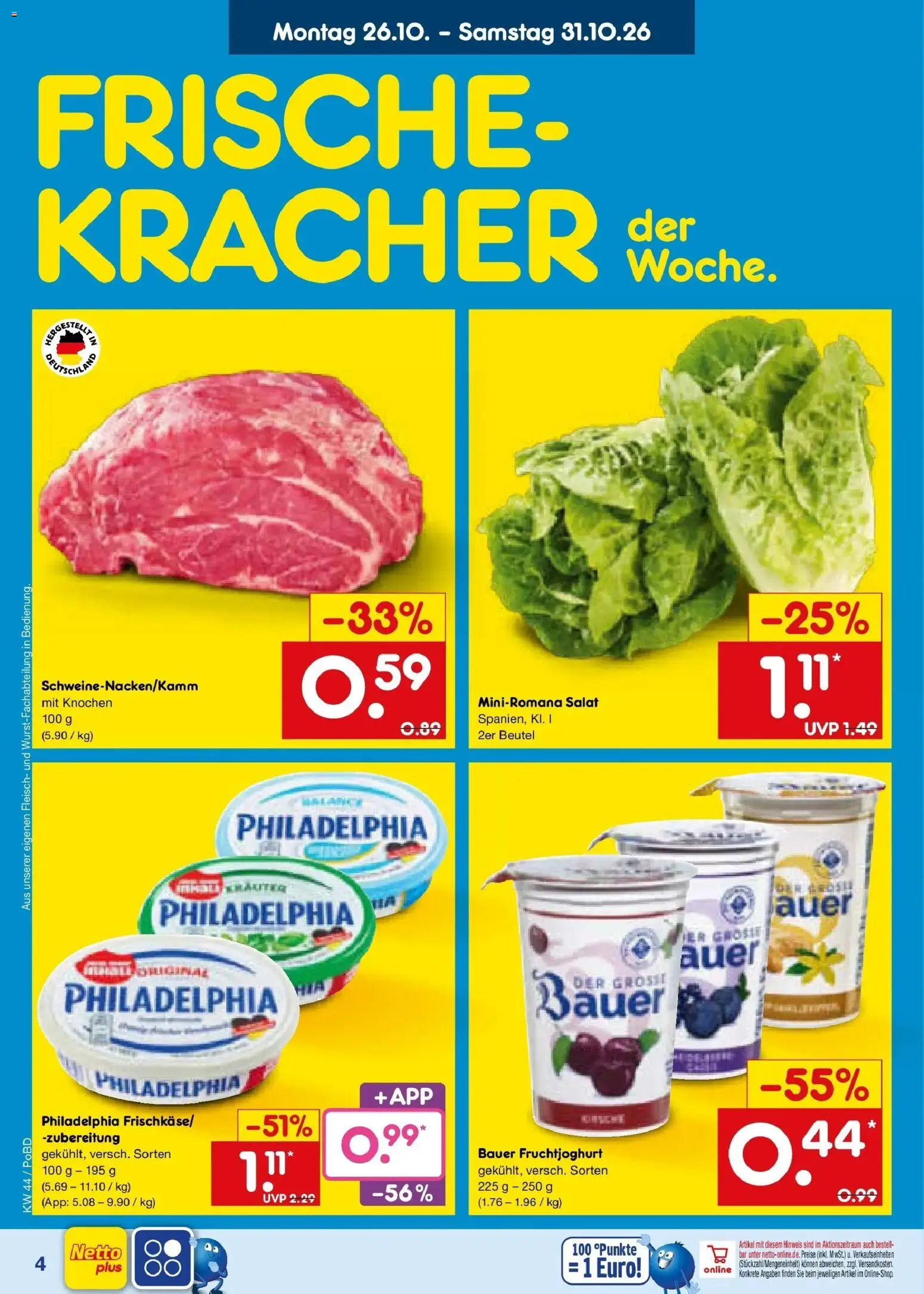 Vorschau von dem Prospekt des Geschäftes Netto Marken-Discount, gültig ab dem 26.10.2026