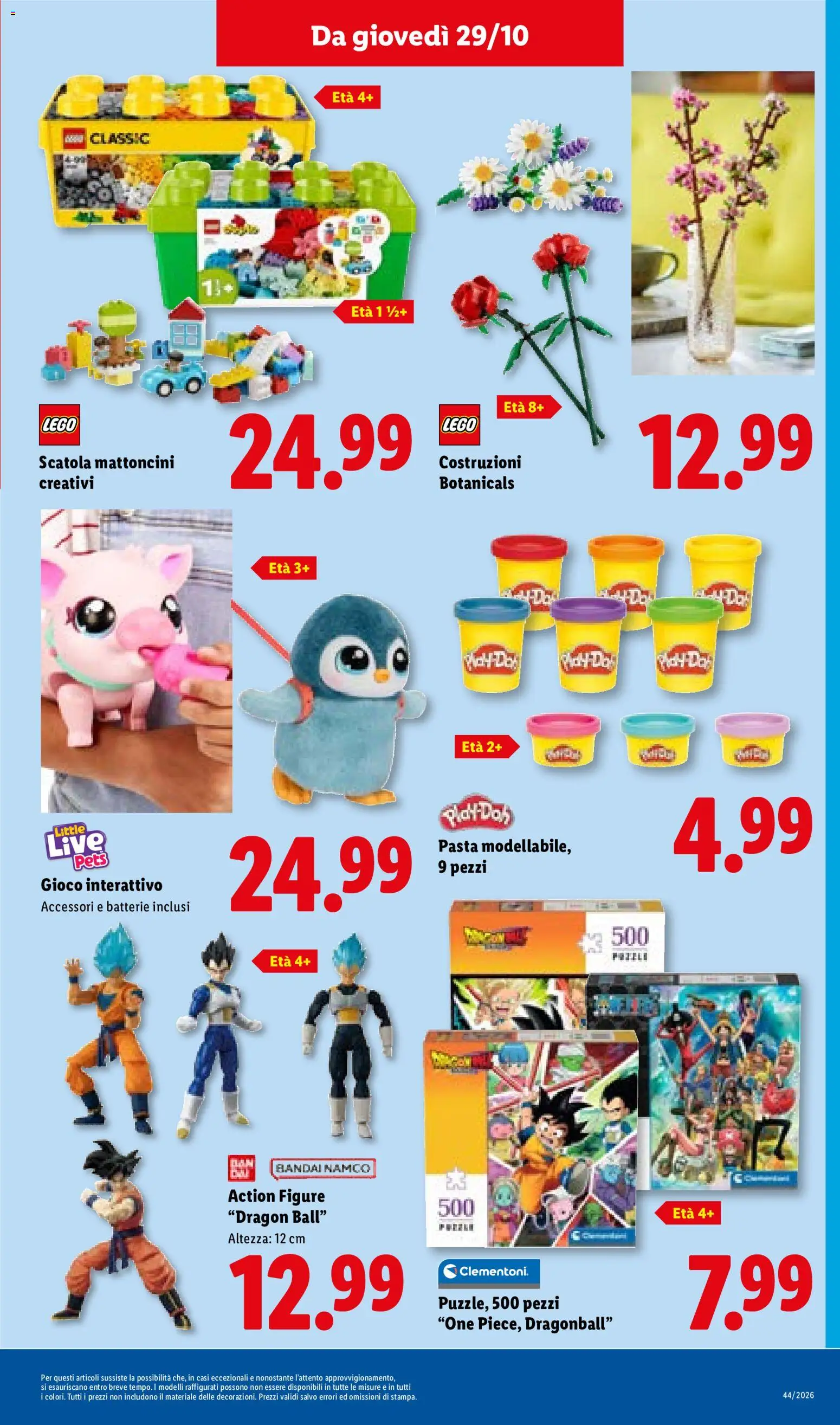 Anteprima dell'opuscolo Lidl volantino Sardegna dal negozio Lidl valido da 29/10/2026
