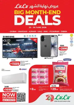 Preview of the catalogue Lulu Hypermarket catalogue big month end deals of store Lulu Hypermarket valid from 25 Jun, 2026