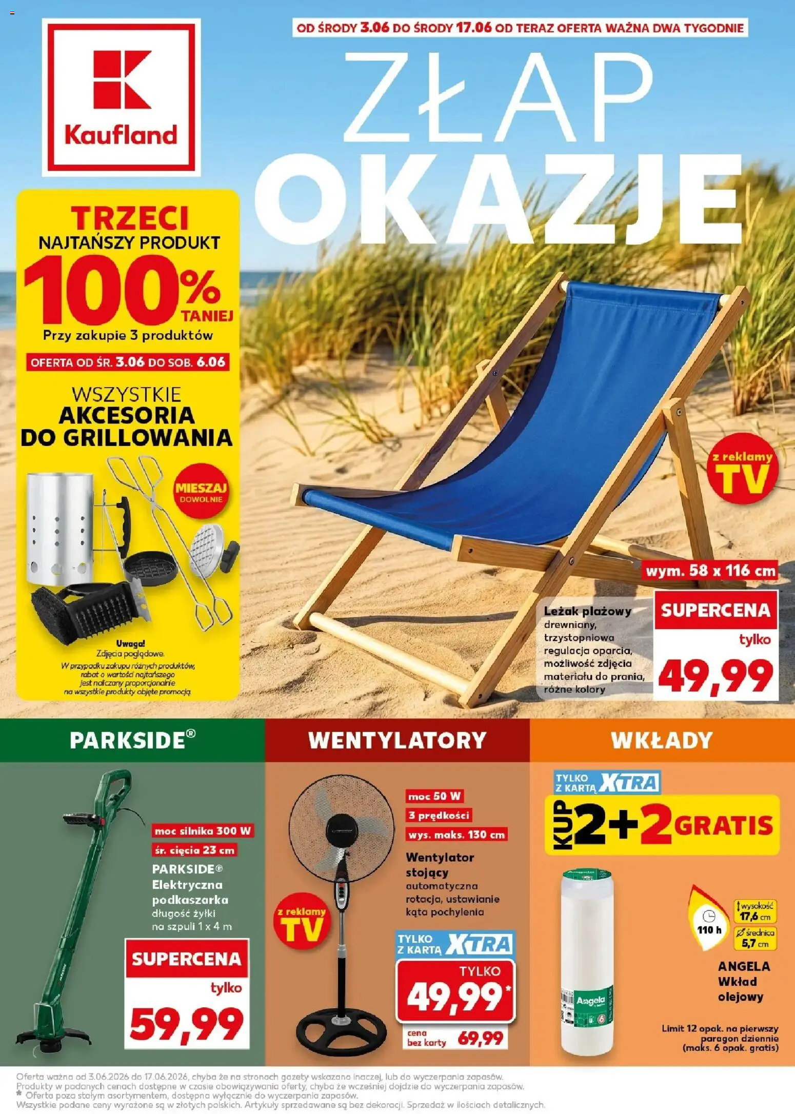 Pogląd gazetki "Kaufland gazetka - Złap Okazje" ze sklepu Kaufland ważnej od 03.06.2026