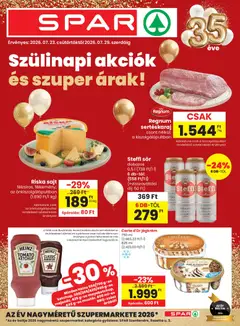Spar - Spar akciós újság megtekintése, amely érvényes 2026.07.23.-től