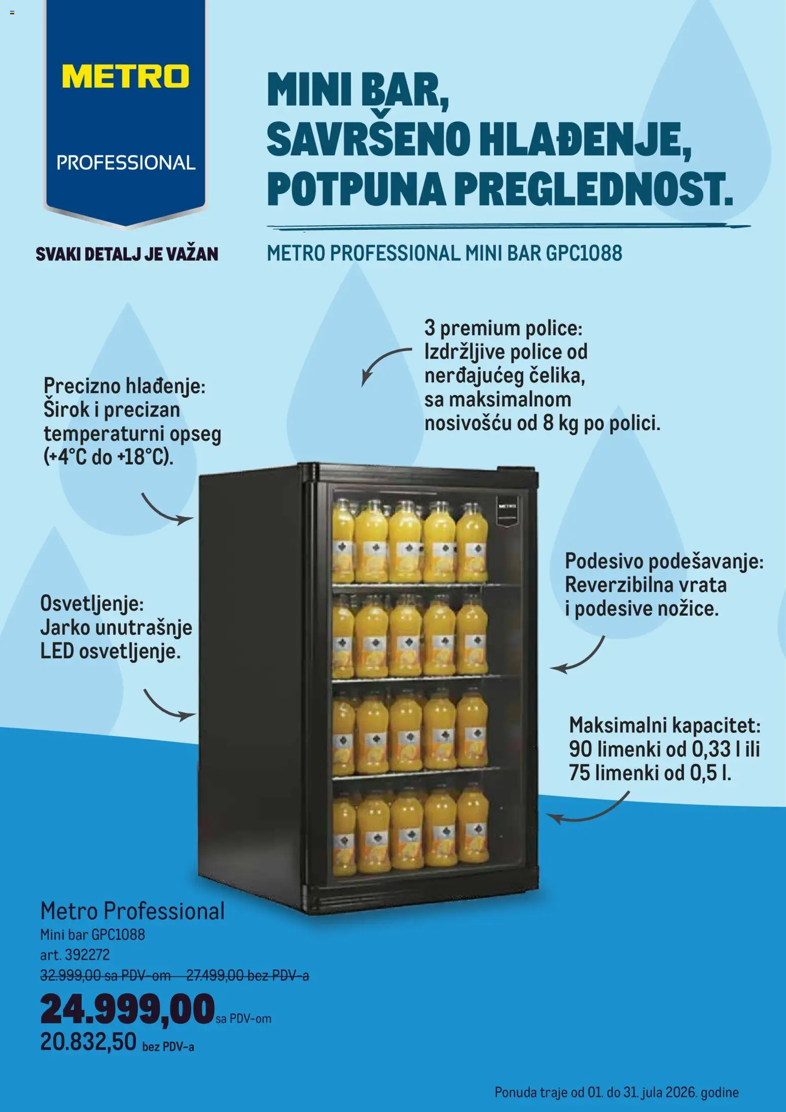 Pregled Metro kataloga - važi od 01.07.2026 - Vrata, Led, Osvetljenje