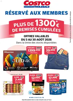 Prévisualisation de Costco catalogue du magasin Costco formulaire valide 03/08/2026