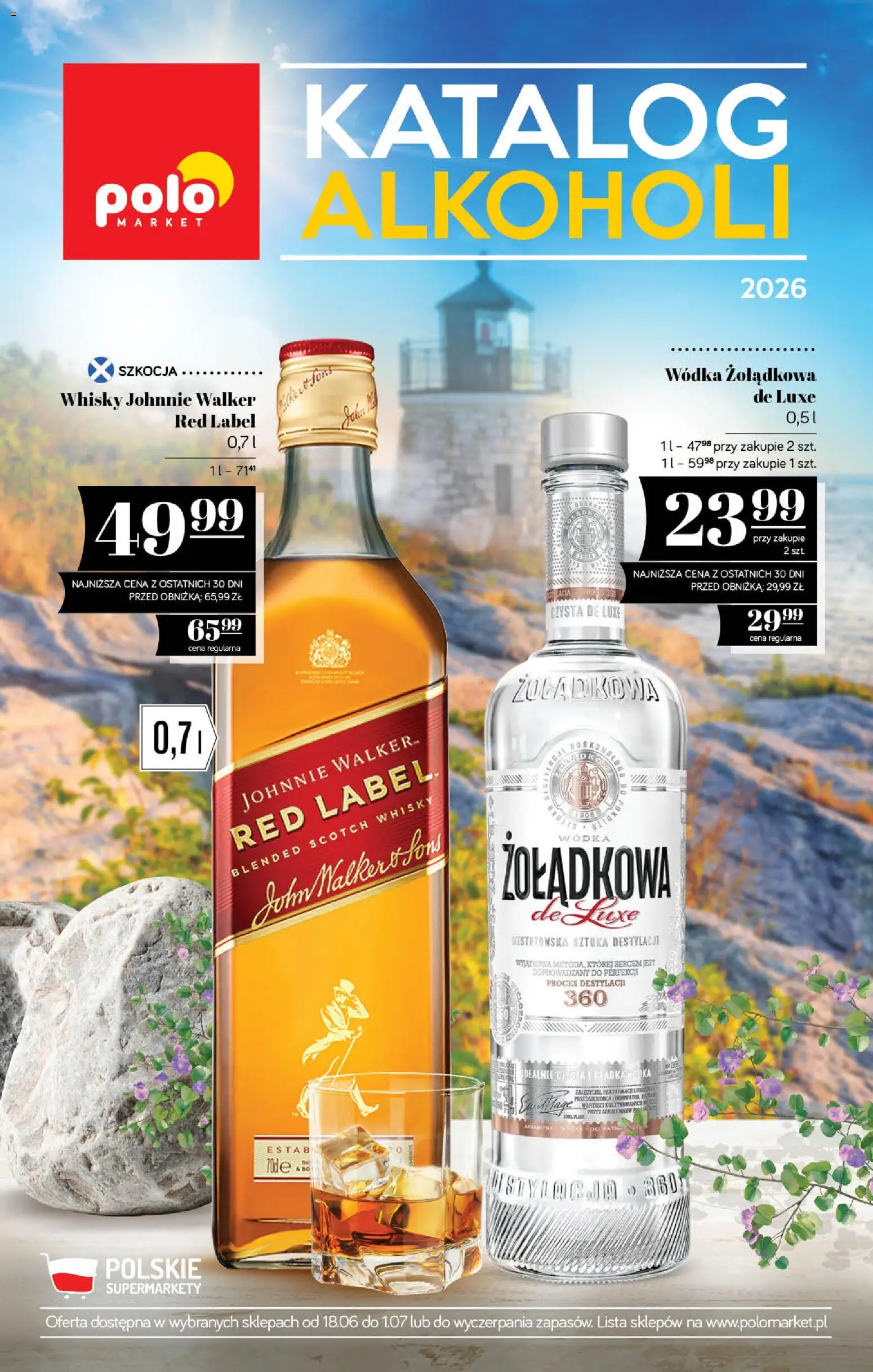 Pogląd gazetki "POLOmarket katalog - Alkoholi" ze sklepu POLOmarket ważnej od 18.06.2026