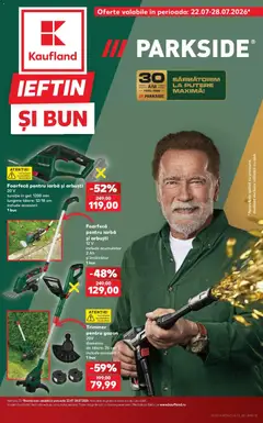 Previzualizarea de cataloage: Kaufland Kaufland Viseu de Sus valabil de la 22.07.2026