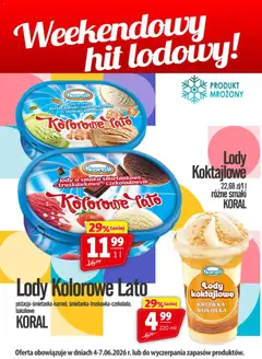 Pogląd gazetki "Prim Market promocja - Lody Koral" ze sklepu Prim Market ważnej od 04.06.2026