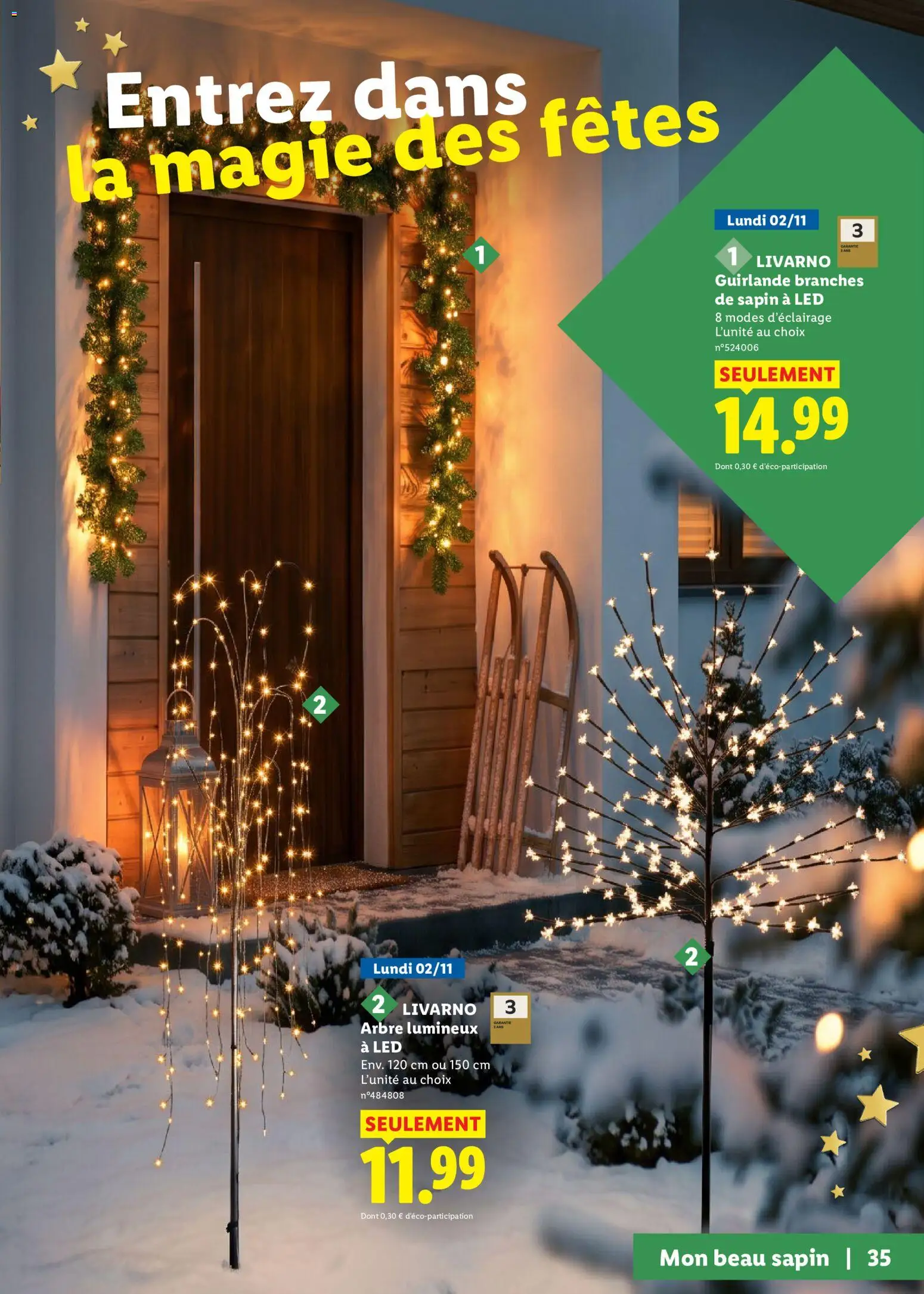 Prévisualisation de LIDL Catalogue de Noël du magasin LIDL formulaire valide 29/10/2026