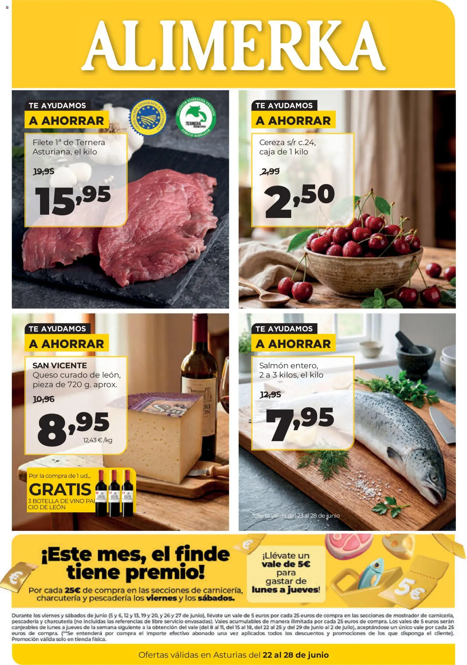 Vista previa del folleto de la tienda Alimerka válido desde el 22/06/2026 