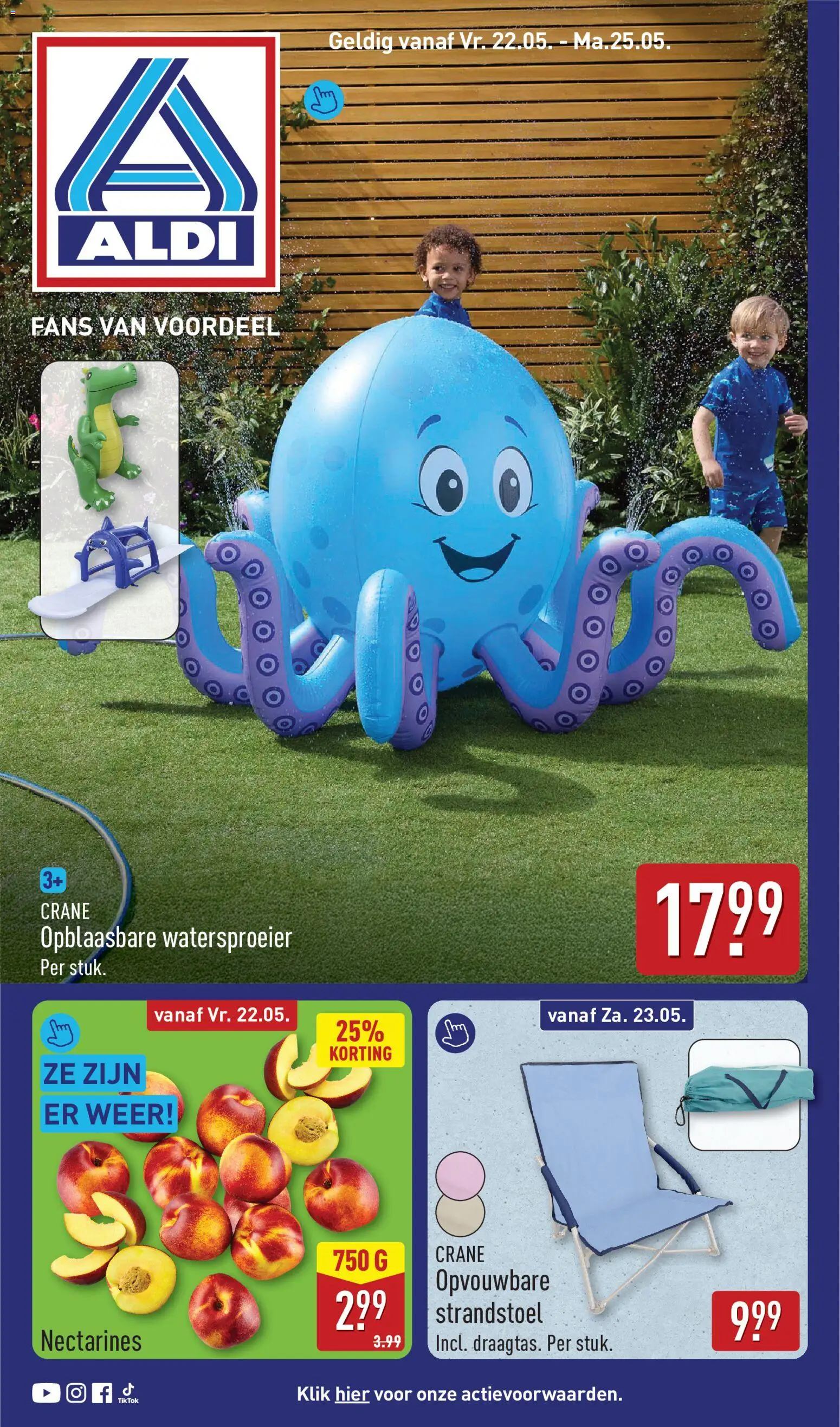 Voorbeeld van Aldi folder - Weekendfolder van winkel Aldi geldig vanaf 22-05-2026