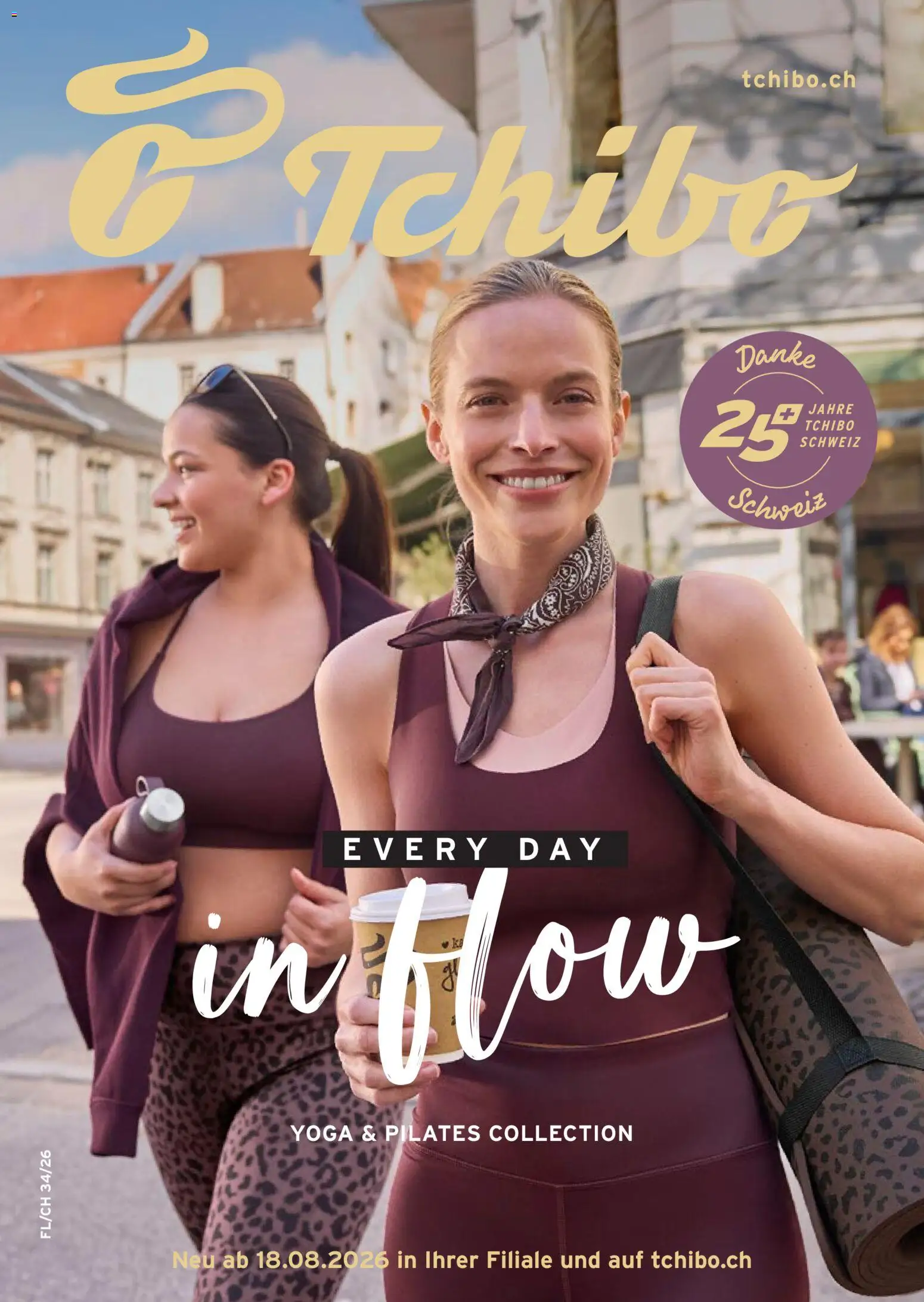 Vorschau des Merkblatts Tchibo aktionen Every day in flow vom Shop Tchibo gültig von 18.08.2026 bis 