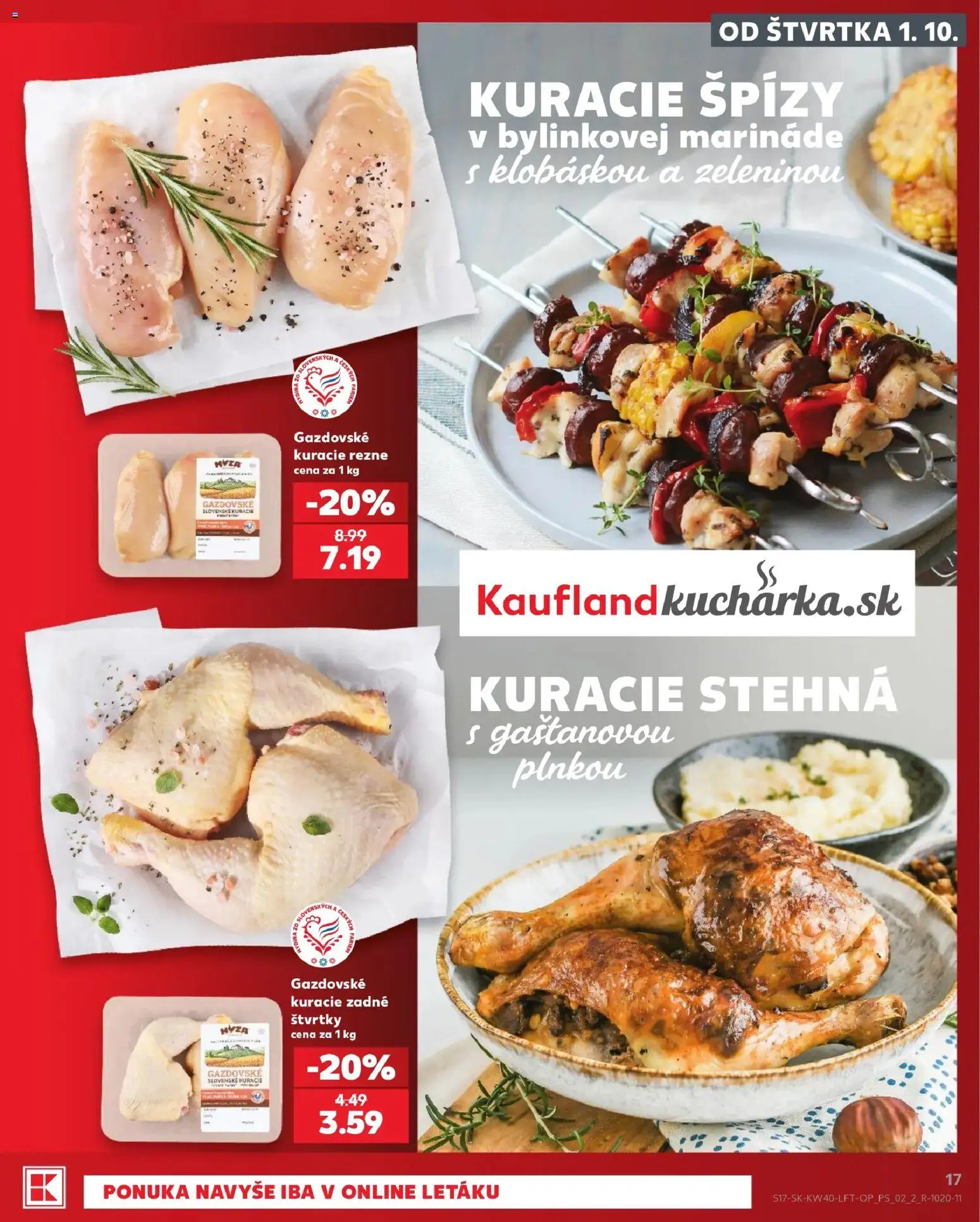 Náhľad Kaufland letáku platného od 01.10.2026