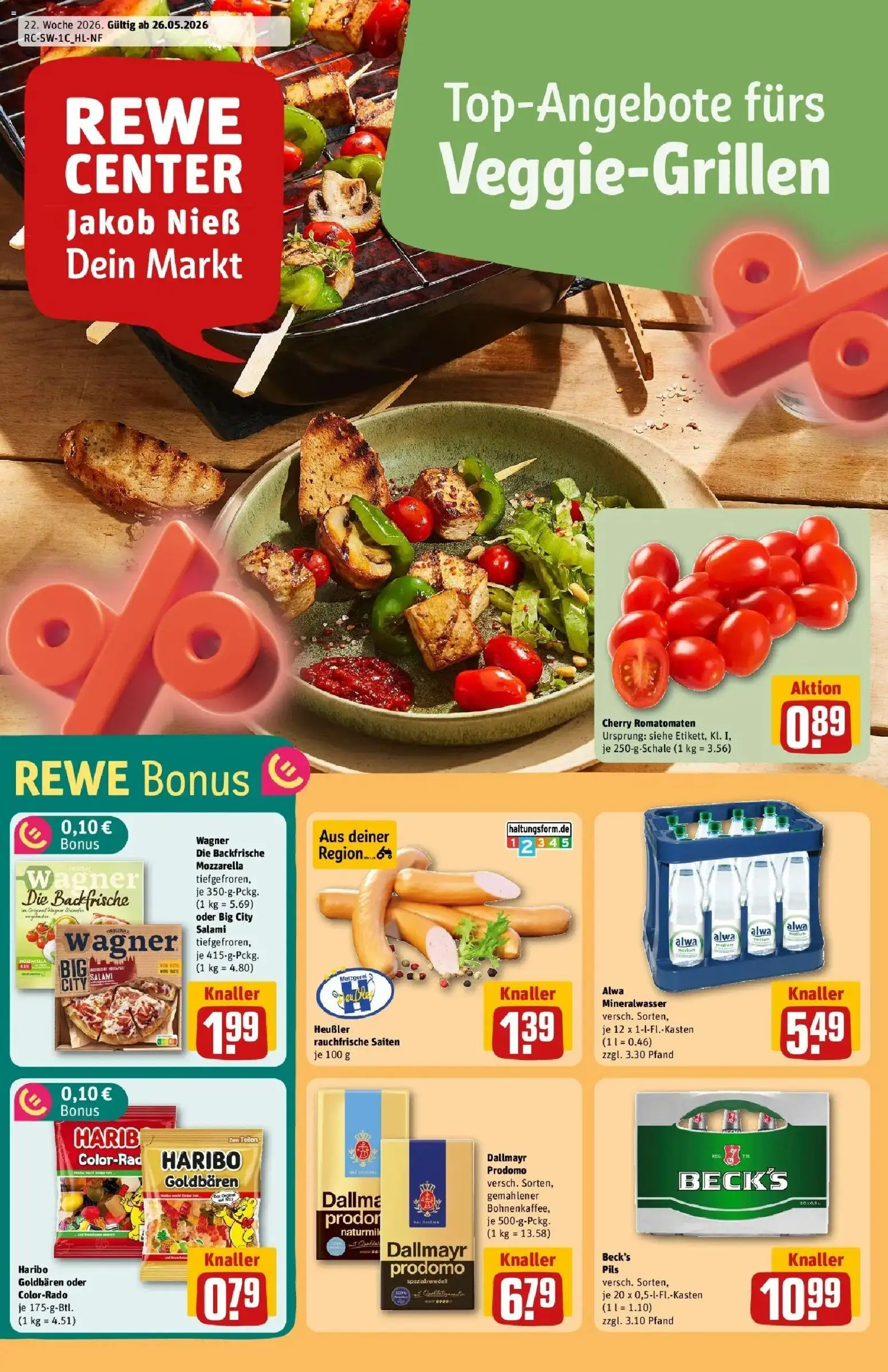 Vorschau von dem Prospekt des Geschäftes Rewe, gültig ab dem 26.05.2026