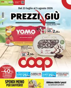 Anteprima dell'opuscolo COOP volantino Milano dal negozio COOP valido da 23/07/2026