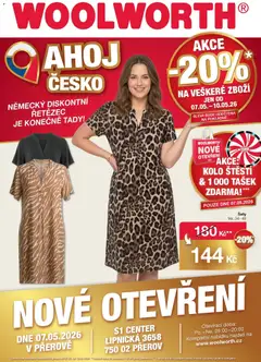 Náhled nabídky: Woolworth Woolworth leták - Přerov platný od 07.05.2026