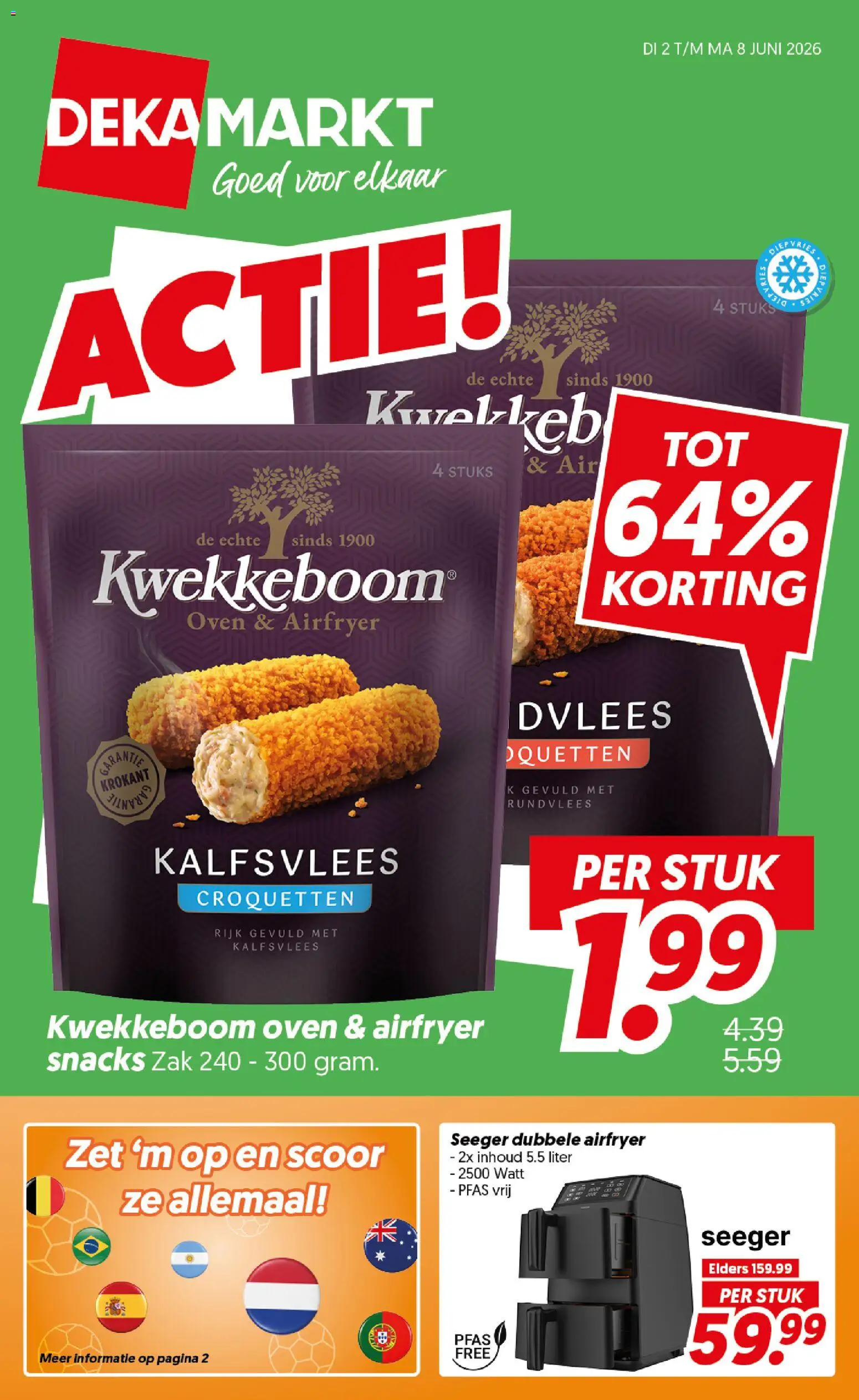 Voorbeeld van Dekamarkt folder van winkel Dekamarkt geldig vanaf 02-06-2026