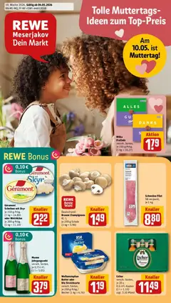 Vorschau von dem Prospekt des Geschäftes Rewe, gültig ab dem 04.05.2026