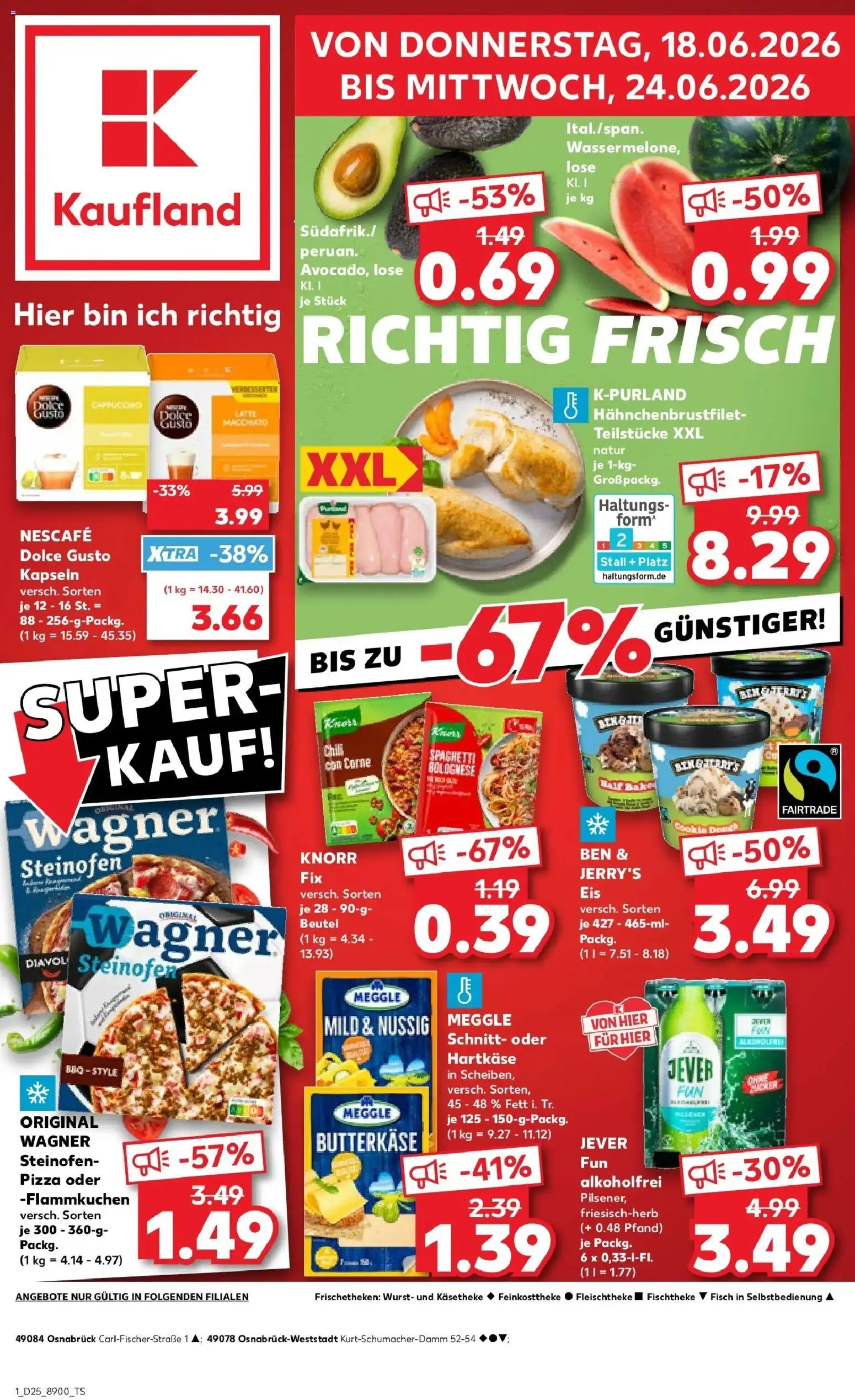 Vorschau von dem Prospekt des Geschäftes Kaufland, gültig ab dem 18.06.2026