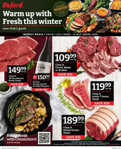 Preview of Oxford Freshmarket flyer valid from 01/07/2026