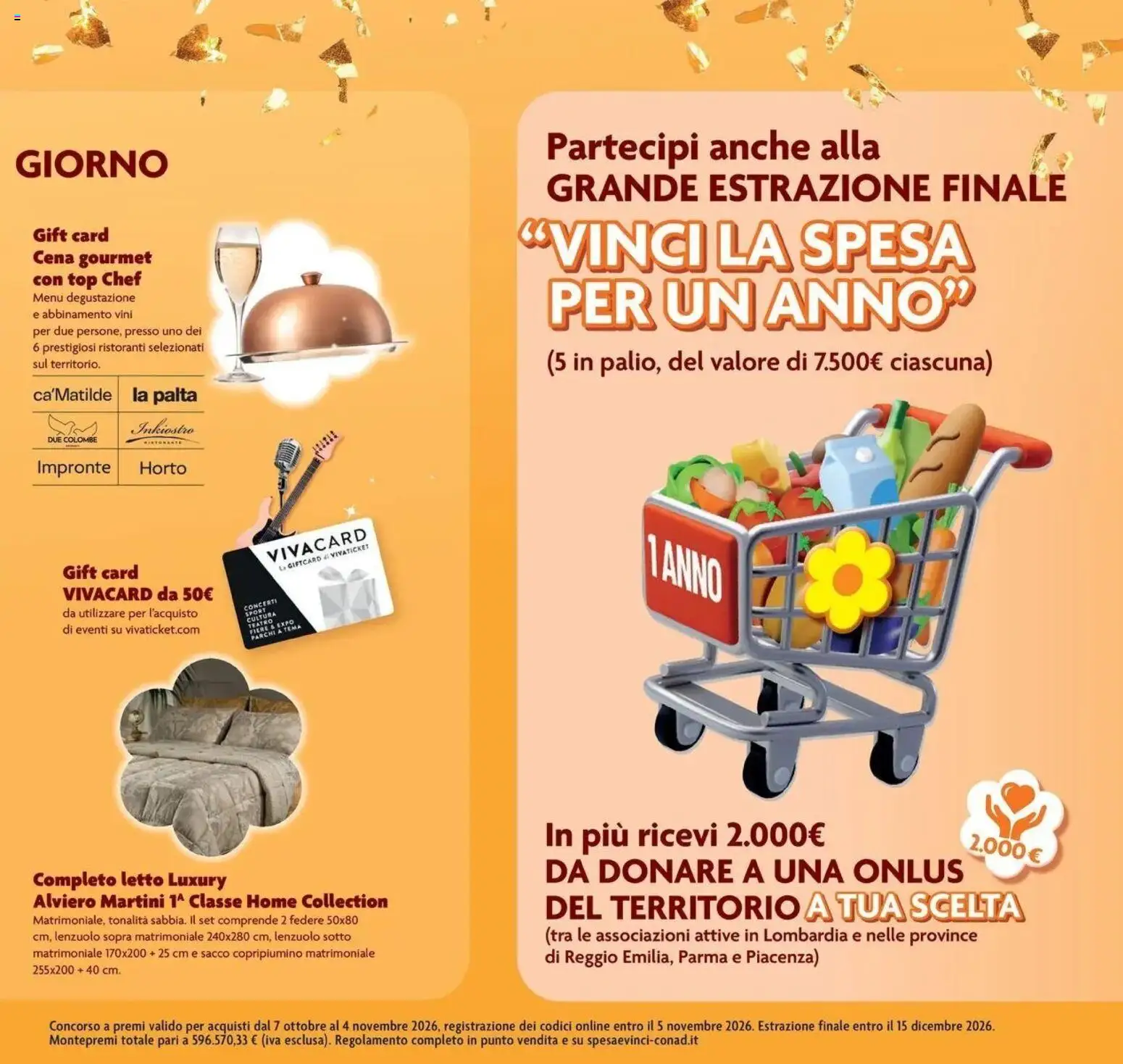 Anteprima dell'opuscolo Conad volantino Rio Saliceto dal negozio Conad valido da 21/10/2026