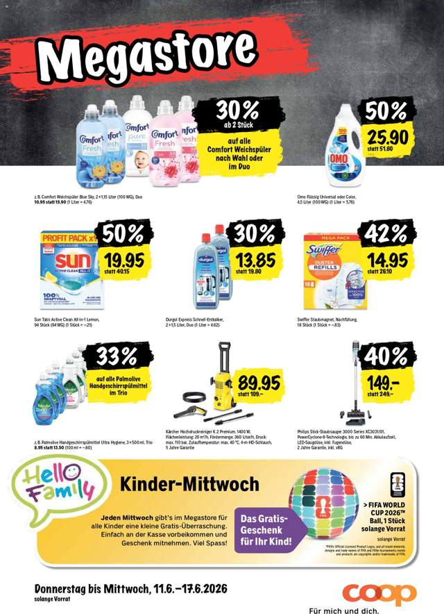 Neue Coop Aktionen ab 11.06.