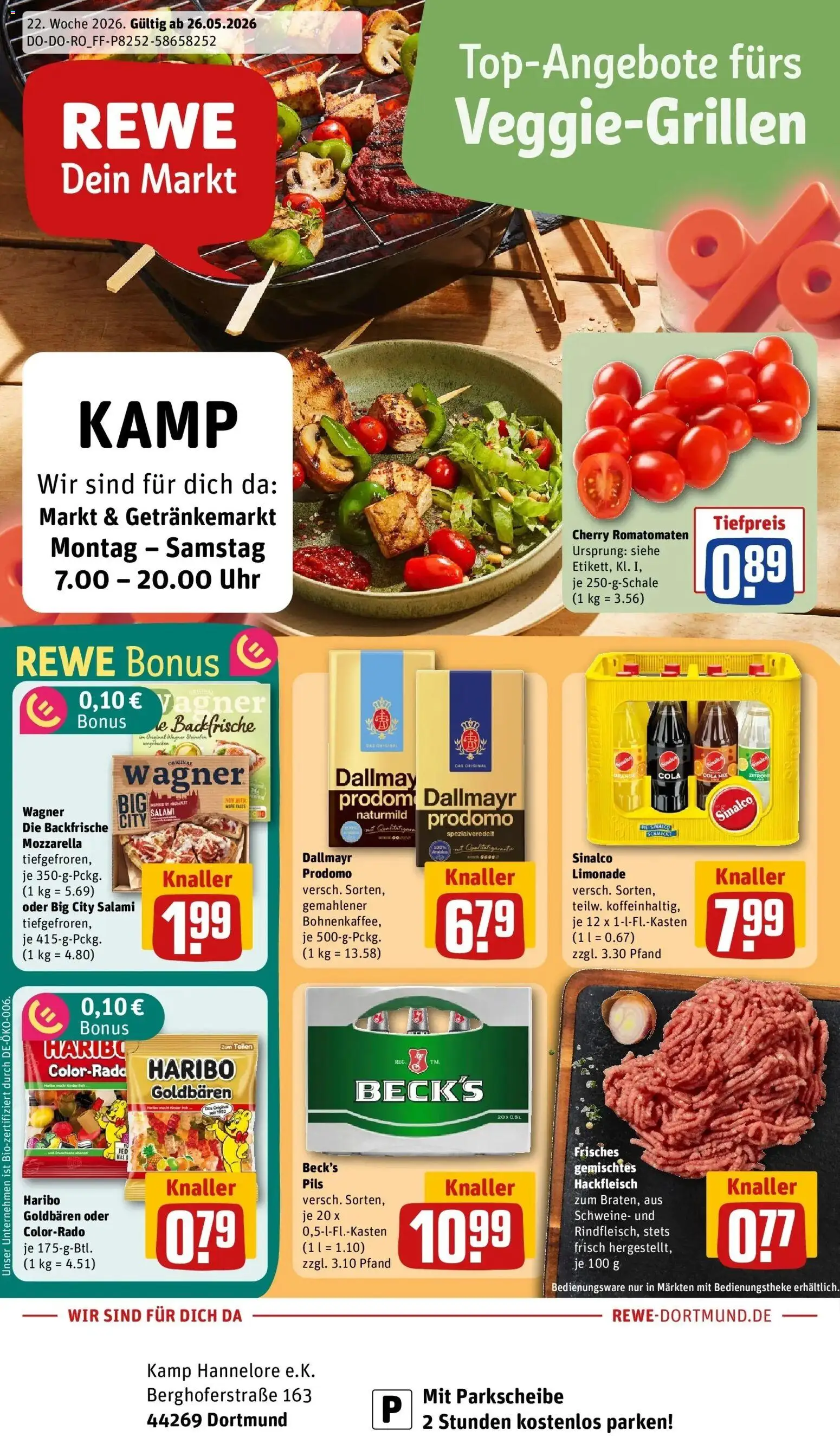 Vorschau von dem Prospekt des Geschäftes Rewe, gültig ab dem 26.05.2026